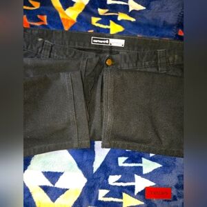 Carhartt Men's Black Double Knee Pants NWOT